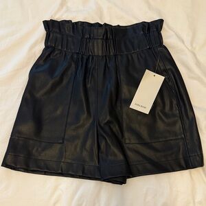 Zara High Waist Black Women's Shorts